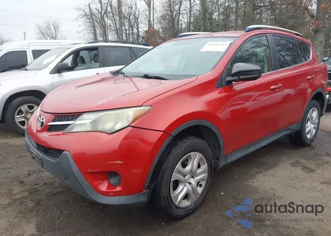 2014 Toyota Rav4 Le from USA, damaged, VIN JTMBFREV8EJ000717